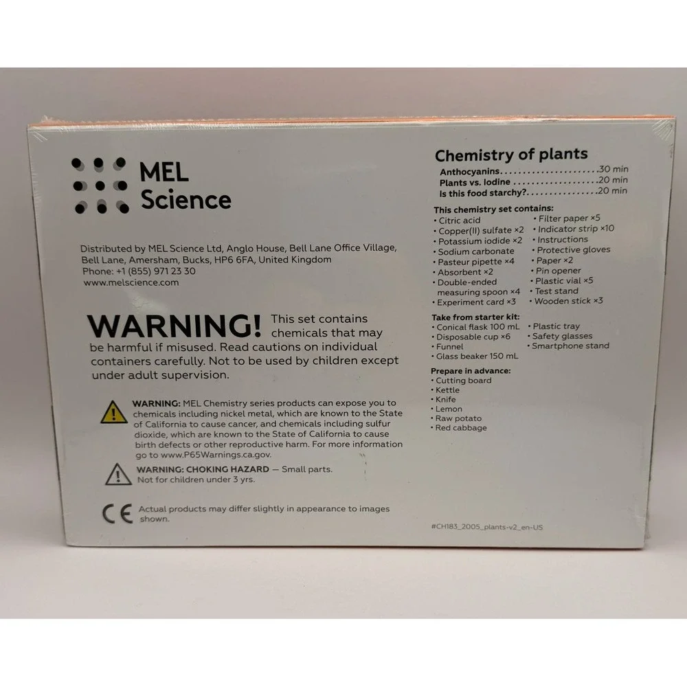 MEL‎ Chemistry Science Experiment Kit Lot